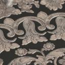 Versace ikke-vævet tapet Heritage Baroque Medallion Floral Black Beige Grey luksuriøst
