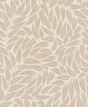 Ikke-vævet tapet blade blomstret natur mat i beige brun