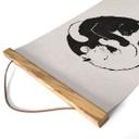Tekstil plakat Katte Ying & Yang - Tunaboylu