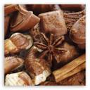 Canvasbillede, chokolade med anis