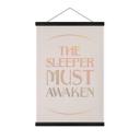 Tekstil plakat Filmcitat fra Dune - The Sleeper must awaken