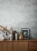 Tekstureret tapet Natural Opulence i hvid, grå
