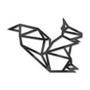 Decoración acrílica Origami ardilla