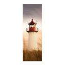 Póster de tela faro en la costa de Sylt - Eisenmann - Panorama