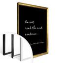 Plakat - Do not read the next sentence