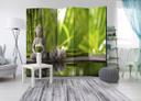 Screen room divider - Meditation path , 5-delt - 225x172 cm