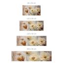 Selvklæbende stænkplade til køkken med blomsterpragt i varme pastelfarver - Paksoylu