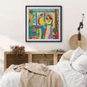 Poster Lovers - Inspirado en Matisse - Zamart - Cuadrado