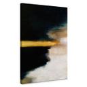 Lienzo Arte Abstracto - Pinceladas Oro y Negro - Haniff