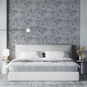 non-woven tapet lilla blomster til stue soveværelse tapet marburg