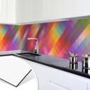 Revêtement pour cuisine - Alu-Dibond - Motif graphique