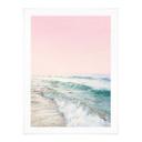 Póster Cielo rosa sobre el mar - Sisi & Seb