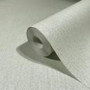 Papel pintado no tejido de color verde Liso ligeramente texturado Moderno 