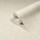 Papel pintado no tejido con aspecto de hormigón beige mate de textura ligera