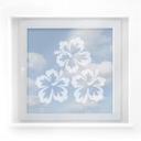 Matteret glas - Hibiscus