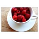 Poster - Dessert framboises