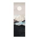 Póster de tela Paisaje montañoso tranquilo al atardecer - SpaceFrog Designs - Panorama
