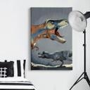 Tableau sur toile Braun - Tyrannosaure Rex