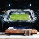 Fototapet FC Hansa Rostock Stadion Luftfoto
