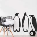 MDF - Decoración en madera pingüinos (3 piezas)