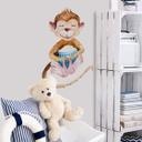 Sticker mural Kvilis - Singe