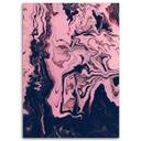 Canvasbillede, Abstrakt i pink som malet