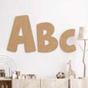 MDF - Letras de madera Niños - Naturaleza