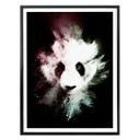 Póster Hugonnard - Explosión salvaje: Panda