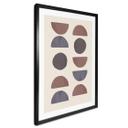 Póster 1X Studio - Formas abstractas en tonos tierra