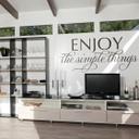 Enjoy the simple things