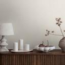 Papel pintado tejido-no tejido con textura en gris claro - papel pintado moderno para un hogar armonioso