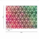 Geometrisk pink sort - tapet Designwalls 2 - 2,55 x 3,5 m