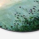Vægcirkel Kværnstrøm - Dew-covered sunrise – print på aluminium (Alu-Dibond)