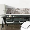 Keukenachterwand landschap met tuinlandschap in beige - Ms Tiff