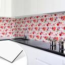 Revêtement pour cuisine - Alu-Dibond - Fleur et rêve