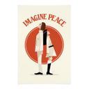 Póster de tela Imagine Peace - Dos por la paz y la esperanza - Retrodrome