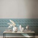 Papier peint uni, intissé Shades Iconic turquoise
