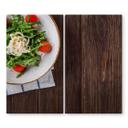 Cooker top - rucola og tomater