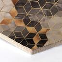 Hexagon Hout Fredriksson - Smoky Cubes