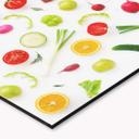 Revêtement pour cuisine - Alu-Dibond - Légumes frais 01