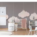 non-woven tapet Designwalls i grå og hvidt non-woven tapet Skyerne himmel 