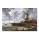 Stænkplade - van Ruisdael - Wijk-vindmølle nær Duurstede