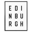 Póster - Tipografía Edimburgo