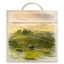 Cuadro de madera Bratkovic - Podere Belvedere - 40x41,5 cm