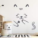 Killing med blomst - wallsticker