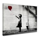 Canvasbillede Banksy - Pige med ballon