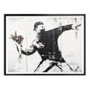 Plakat - Banksy - Flower Thrower
