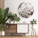Tableau sur alu-Dibond Annie - Fleurs sauvages - Rond