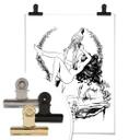 Póster - Drawstore - Parrot 'n Girl