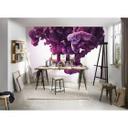 non-woven tapet AbstractArt fototapet Designwalls i lilla og hvid 